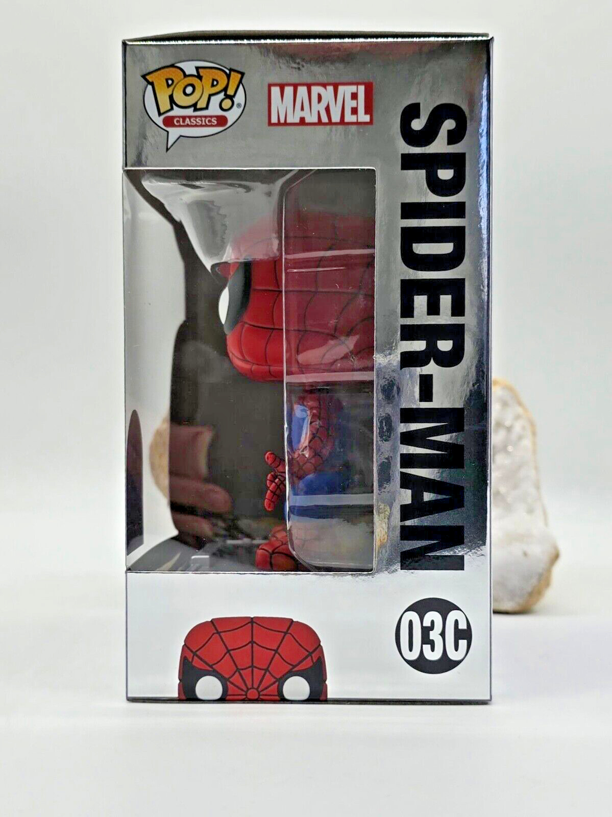 Spider-Man 25th anniversary Funko Pop Collectible Vinyl Figure ONLY