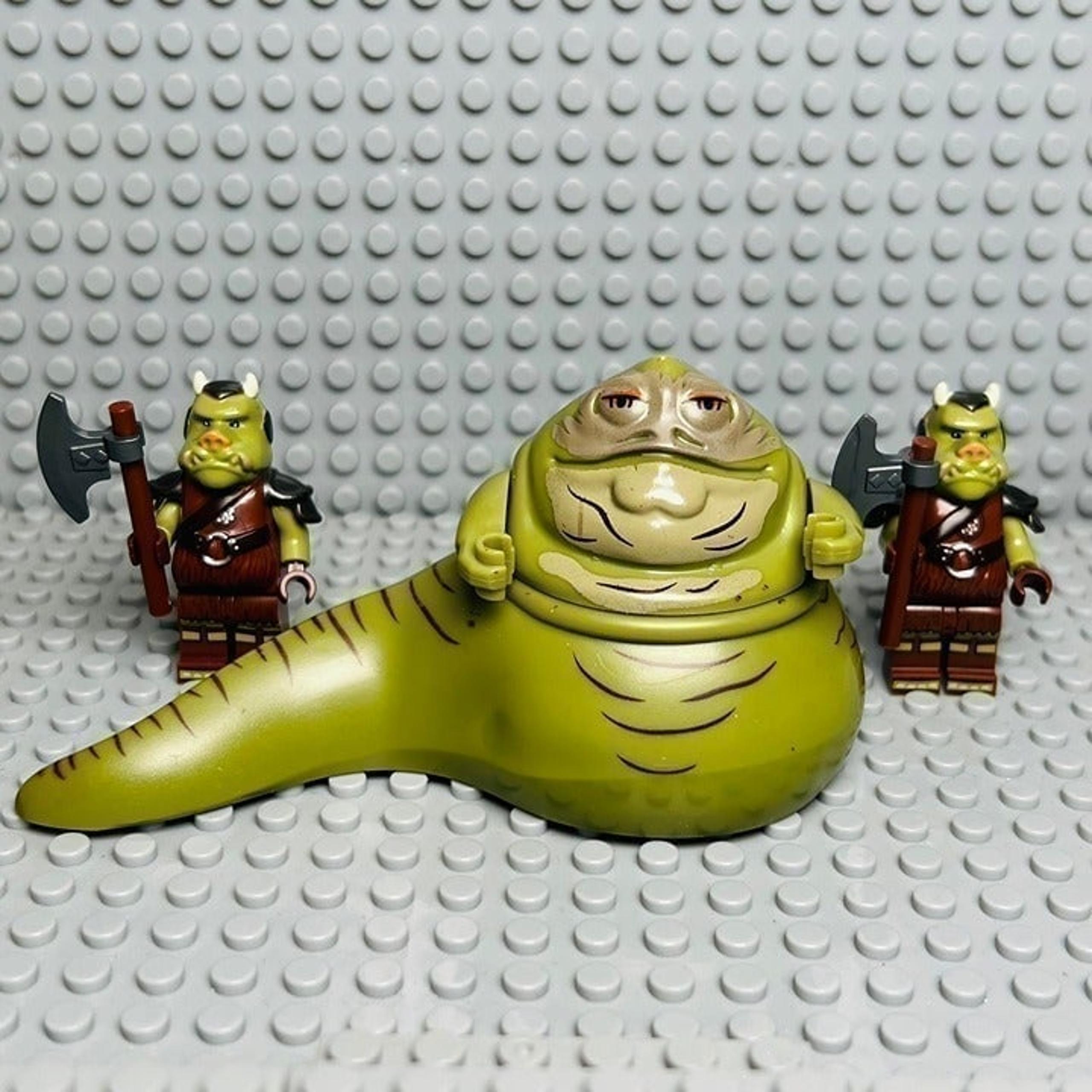 Jabba and Gamorrean star wars Custom Minifigures Lot of 3