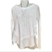 Anthropologie Deletta sweater top Bramble Knit white - size XS