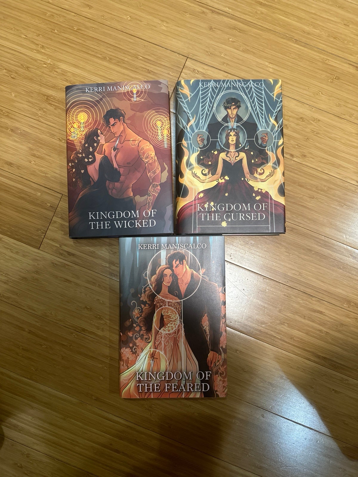 Bookish Box Kingdom of the Wicked trilogy