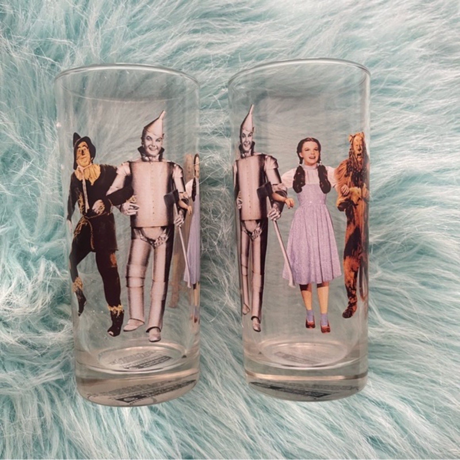 SET OF 2 Wizard of Oz glasses vintage