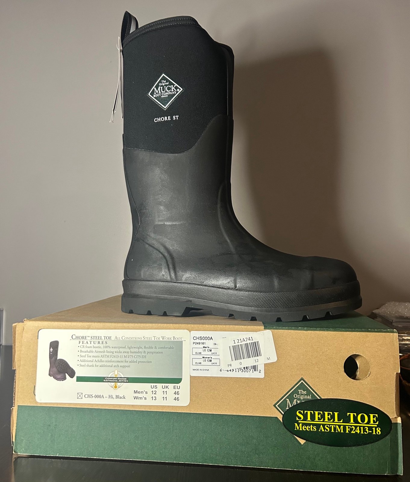 Muck Boots size 12