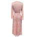 Vintage 70’s Women’s Union Made Tom Bezduda for Barad Pink Floral Nightgown