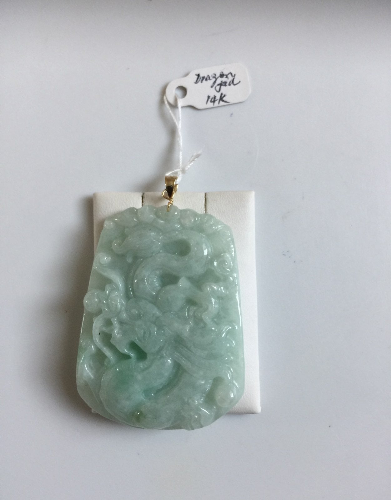 Dragon jade pendant