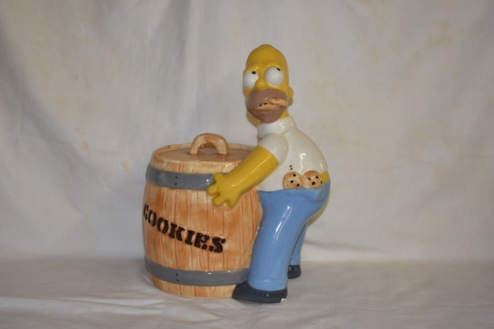 BNIB Homer simpson cookie jar