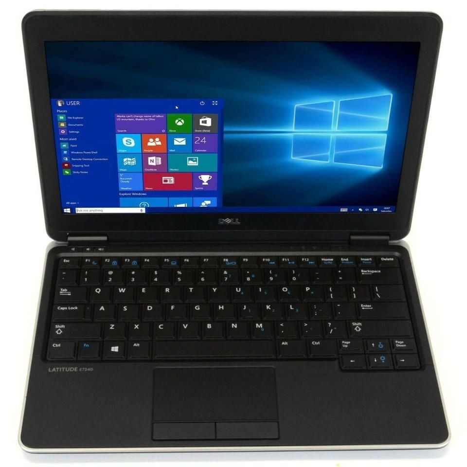 Dell Latitude E7240 Laptop - Intel Core i5 - 8GB RAM - 128GB SSD - Windows 10