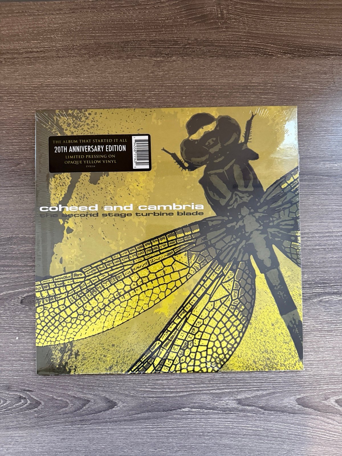 Coheed And Cambria - The Second Stage Turbine Blade LP Yolk Yellow Vinyl /500