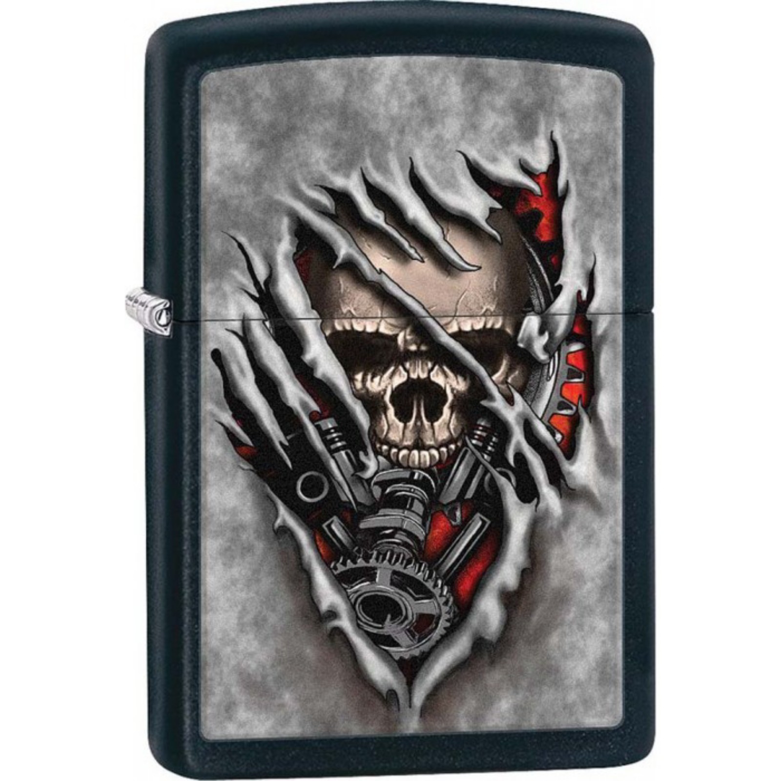 Steam Punk Skull Zippo Lighter