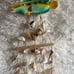 Fish and Seashells Wind Chime Wall Hanging Wind Chime 24” Long