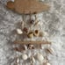 Fish and Seashells Wind Chime Wall Hanging Wind Chime 24” Long