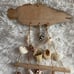 Fish and Seashells Wind Chime Wall Hanging Wind Chime 24” Long