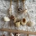 Fish and Seashells Wind Chime Wall Hanging Wind Chime 24” Long
