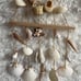 Fish and Seashells Wind Chime Wall Hanging Wind Chime 24” Long