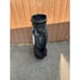 Titleist Vintage Black/White/ Gold Trim Faux Leather Staff Golf Bag - Three Way