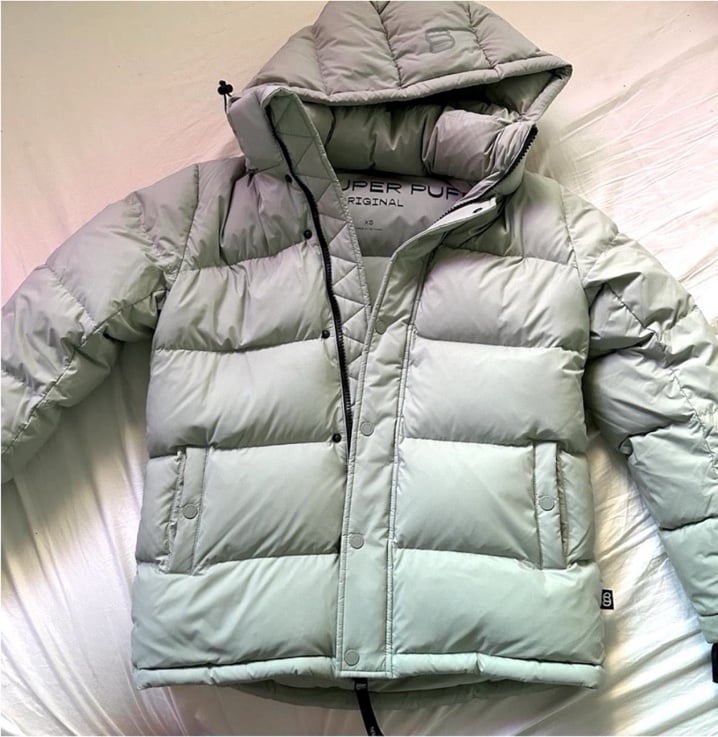 ARITZIA Super Puff XS Silent Storm Green