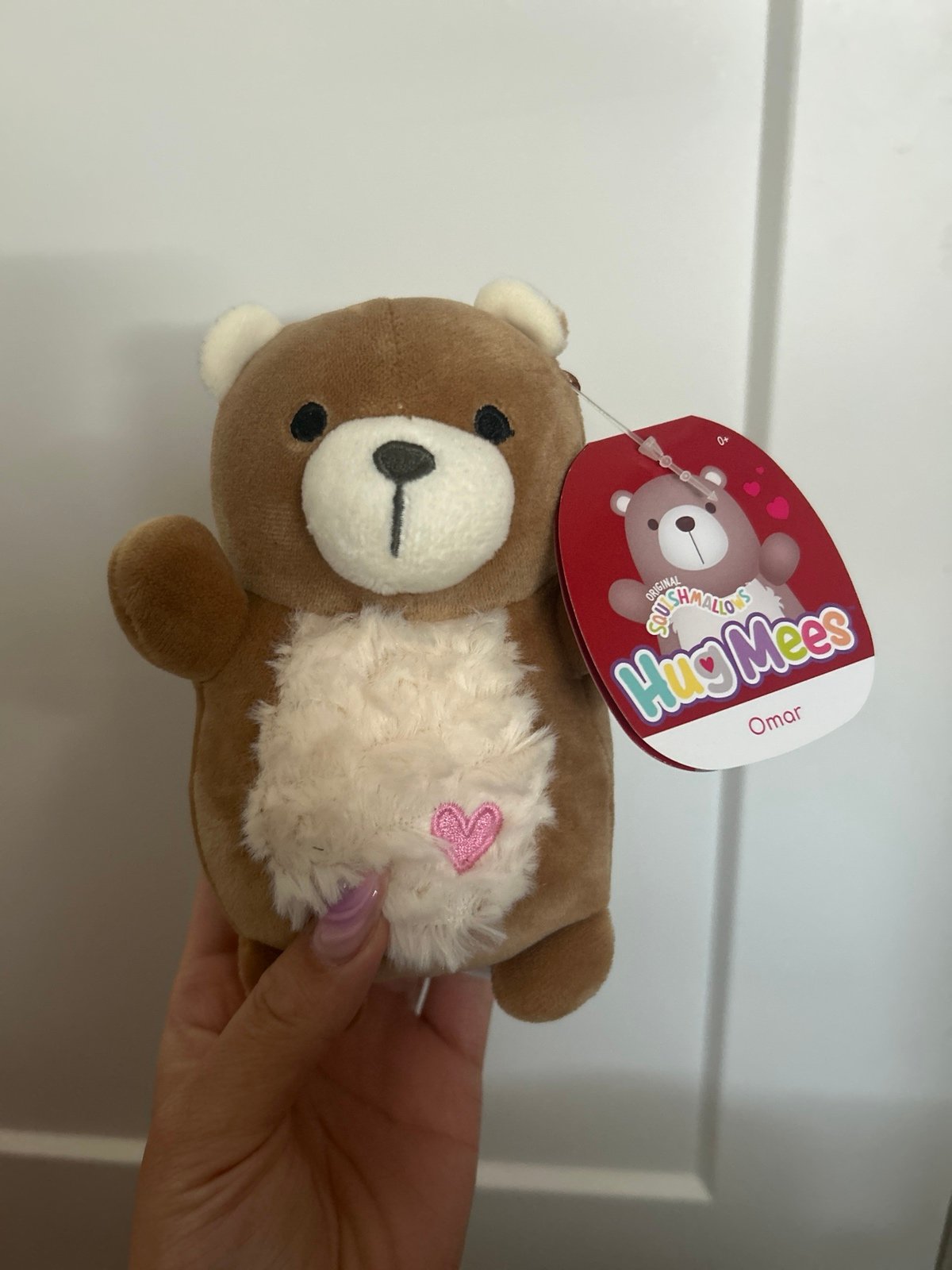 5” Omar Hugmee Squishmallow Bear