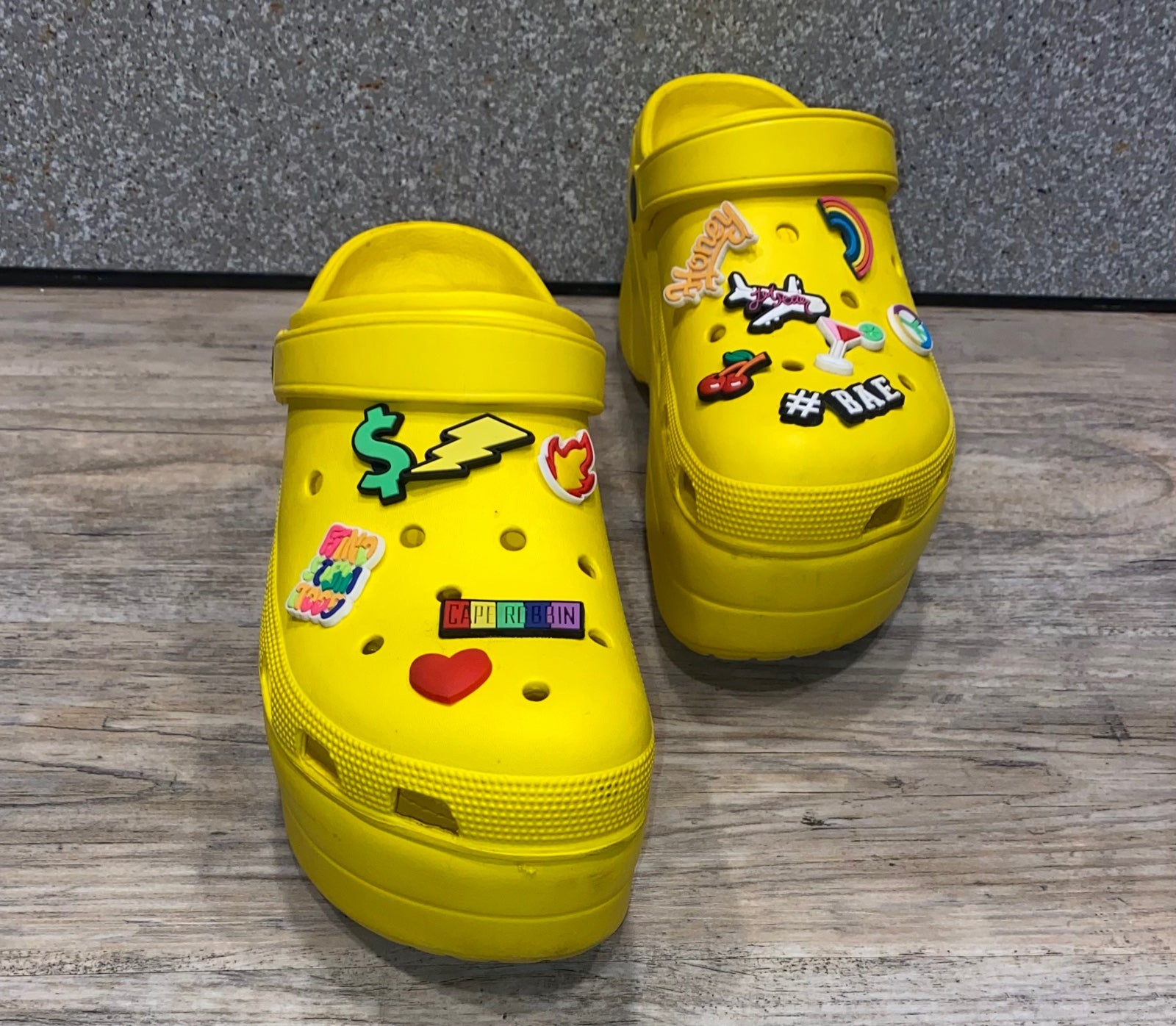 Cape Robin Platform Clogs Slippers