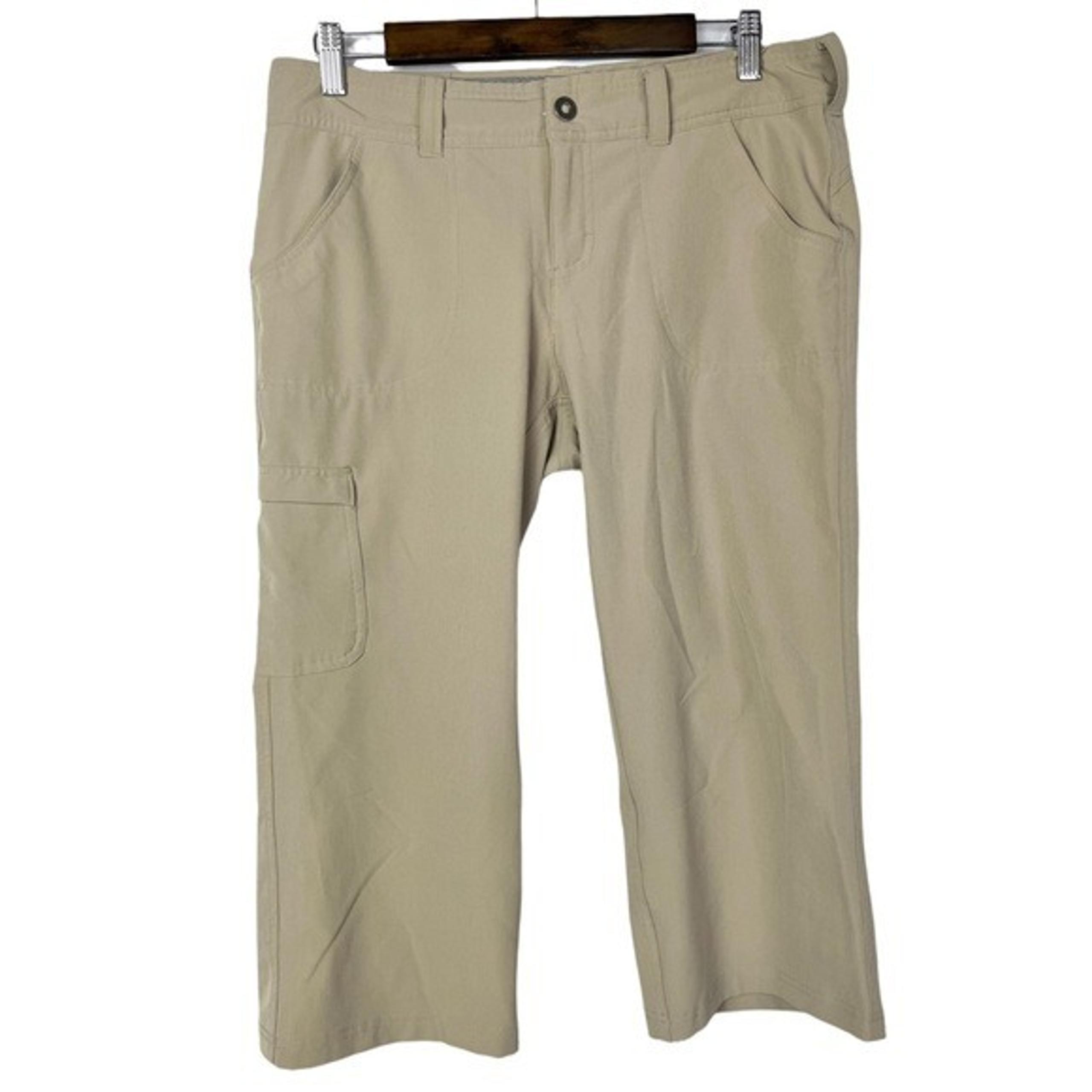North Face Khaki Brown Cropped Cargo Hiking Pants 8
