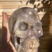 Light amethyst Skull