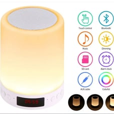 Wireles bluetooth speaker lamp touch