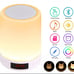 Wireles bluetooth speaker lamp touch