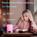 Wireles bluetooth speaker lamp touch