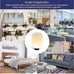 Wireles bluetooth speaker lamp touch
