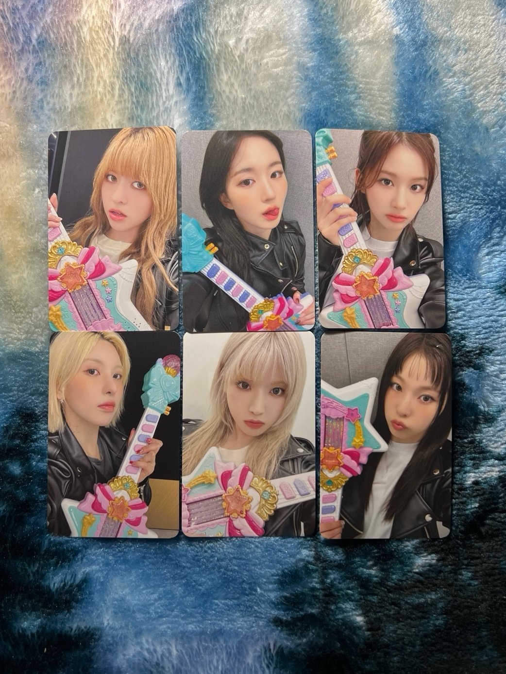Nmixx Fe3o4 Stick Out Meet & Call Event Makestar Photocard Ot6 Set