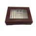 Vintage London Leather Glass Top Jewelry Box!