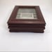 Vintage London Leather Glass Top Jewelry Box!
