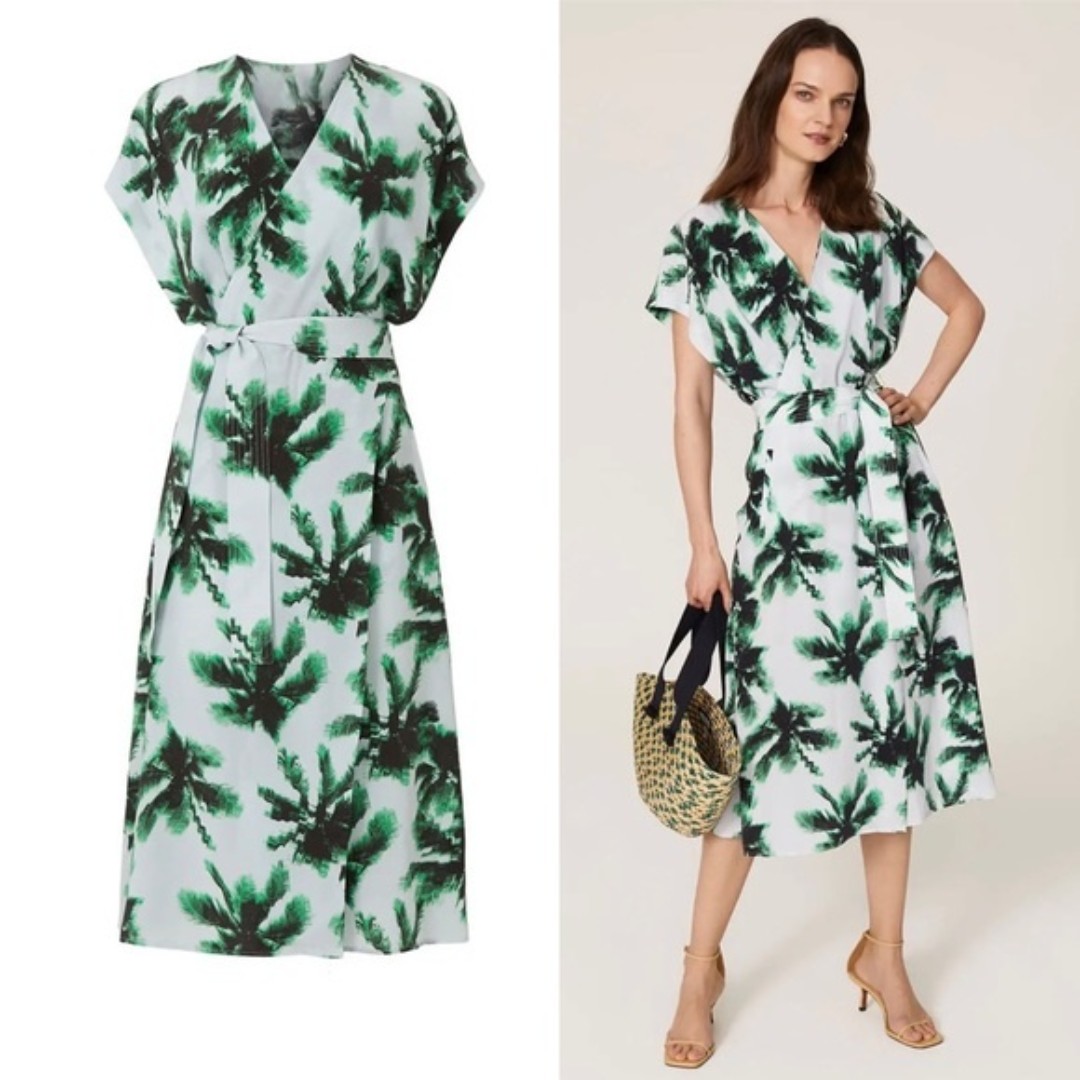Equipment Femme Green Bijou Dress size 6