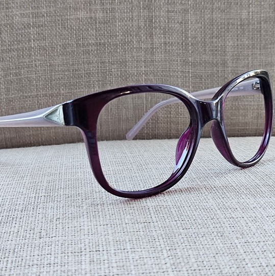 Nine West Women Eyeglasses/Sunglasses Frame Purple/Lilac NW570S 54[]18 130 Glass