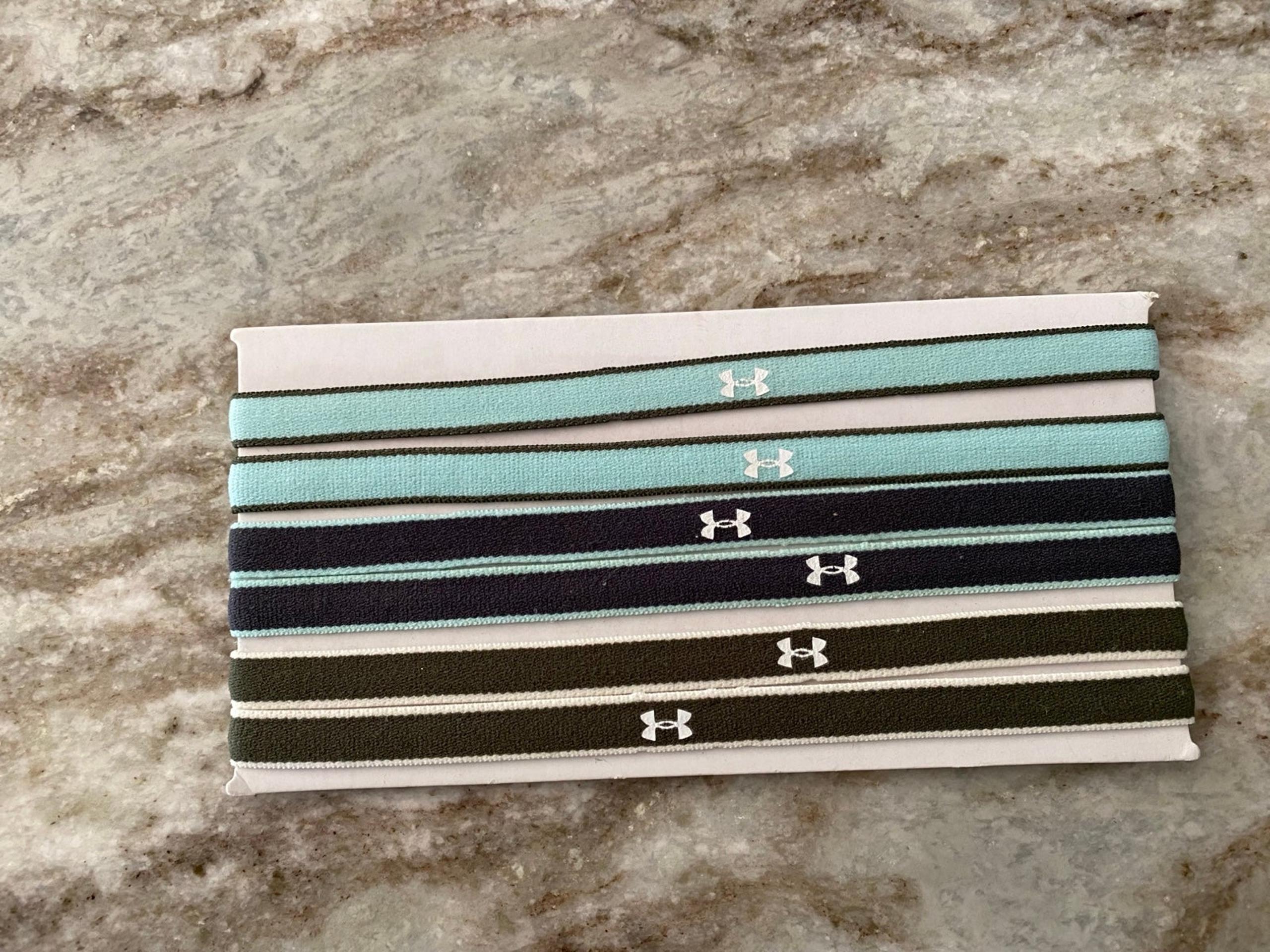 Under Amour thin elastic headbands