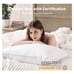 UNIKOME Down Alternativ 100% Cotton White Goose Down Bed Pillow Set of 2 Queen
