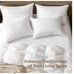 UNIKOME Down Alternativ 100% Cotton White Goose Down Bed Pillow Set of 2 Queen