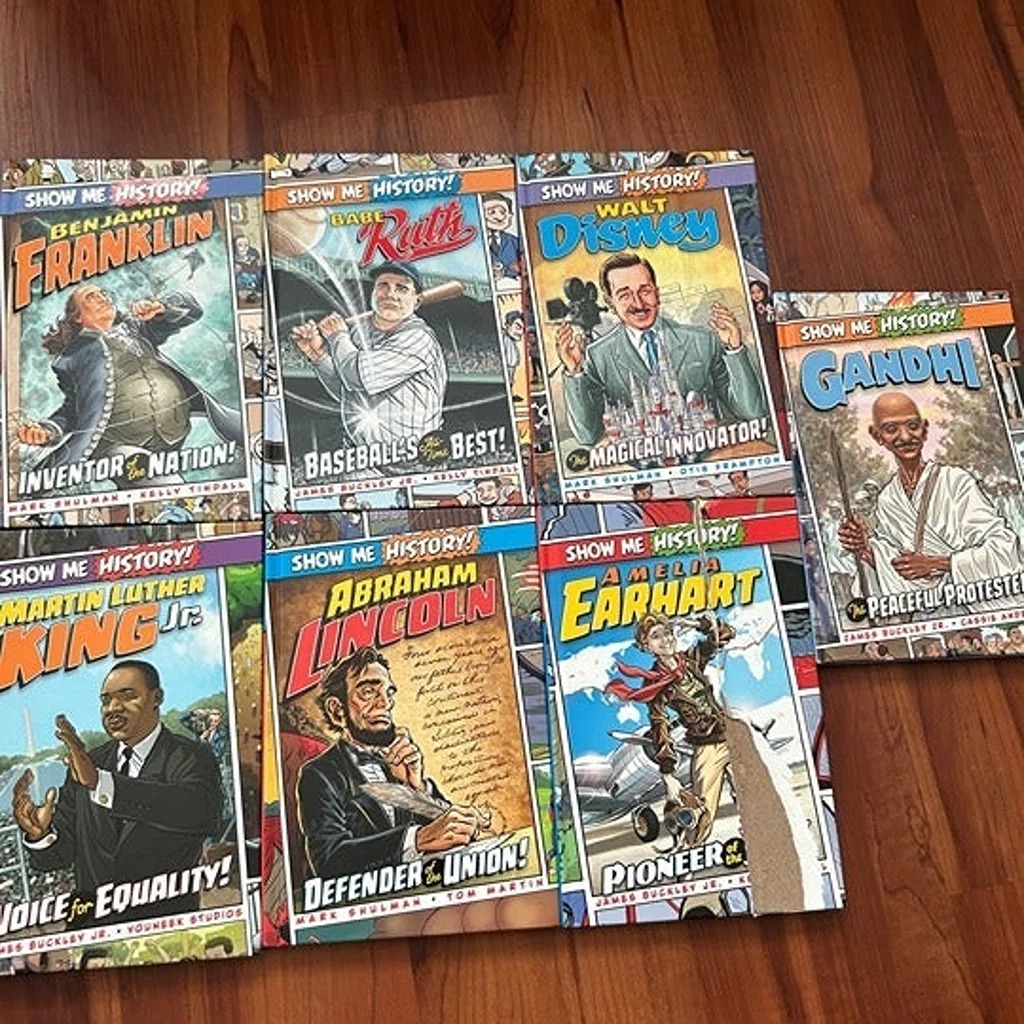 Show Me History! Books Lot