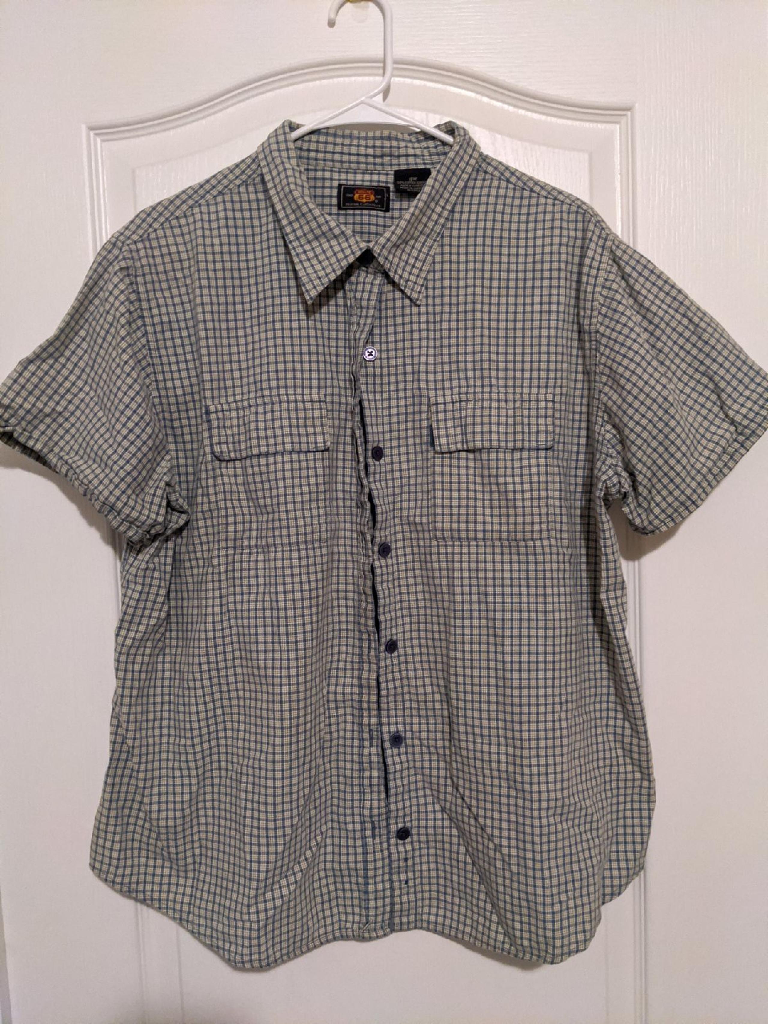 Women's Size 18W Route 66 Button Down Sh