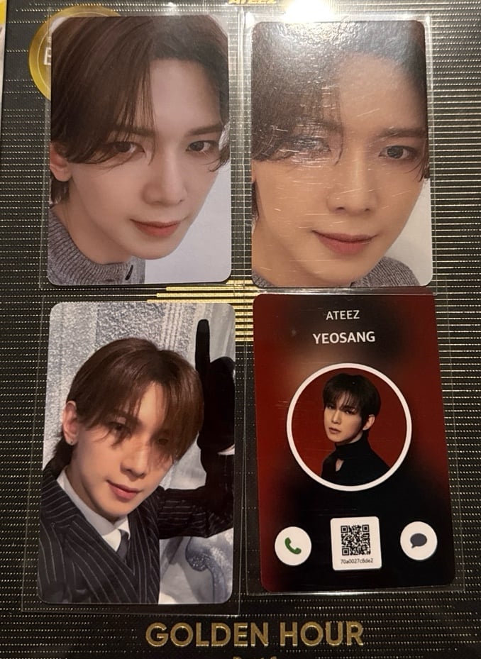 ATEEZ Minirecord Lucky Draw Yeosang Golden Hour 2