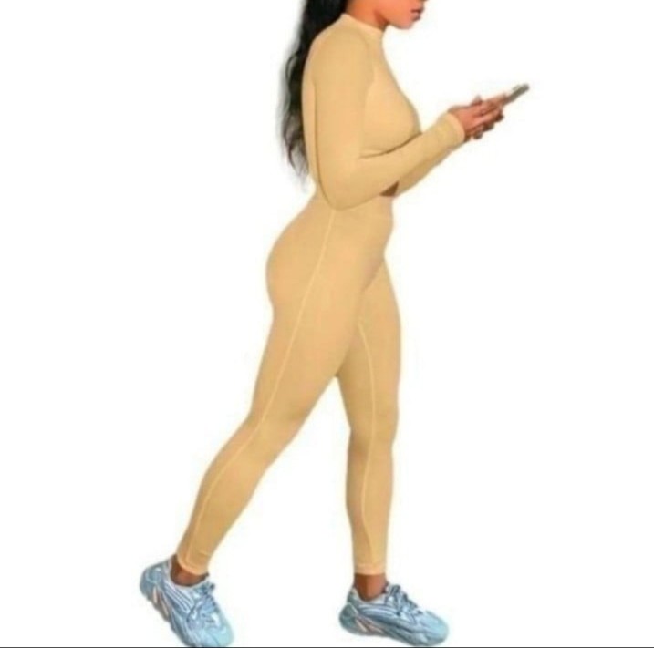 Ladies Long Sleeve matching two-piece set size Large