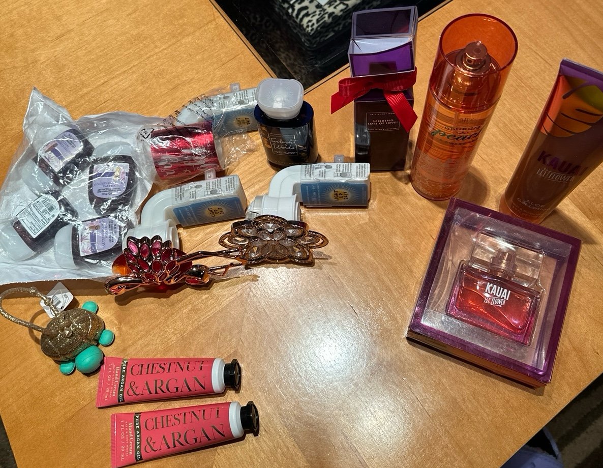 Bath and Bodywork’s gift package