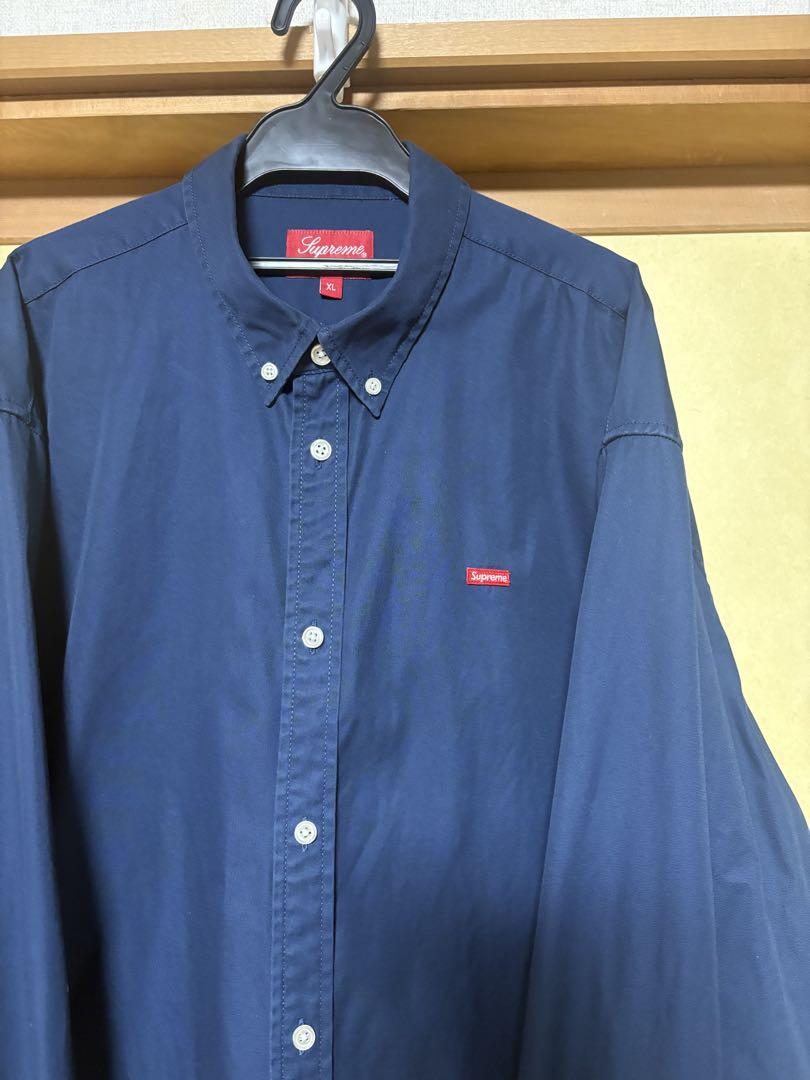Supreme Small Box Shirt Navy