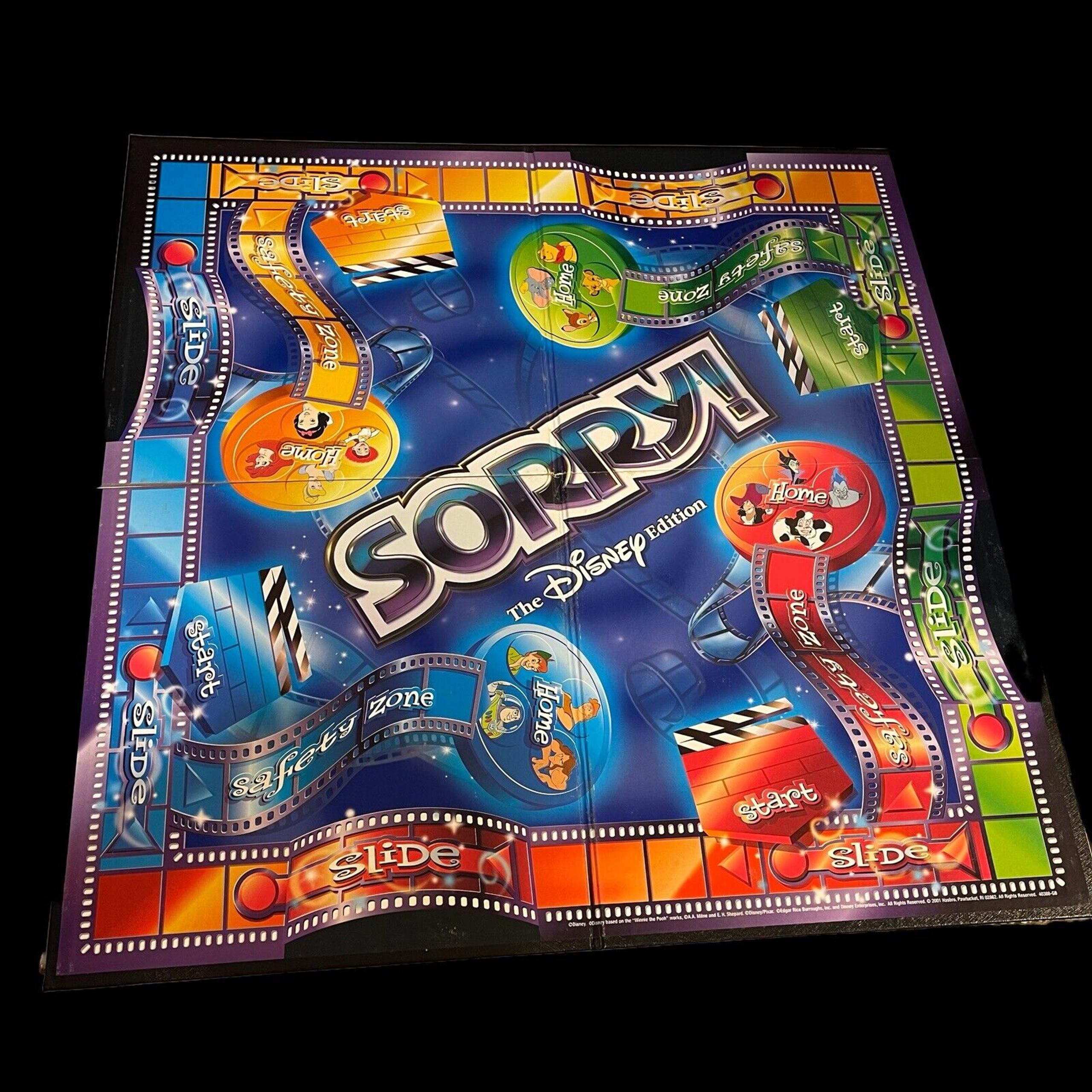 Sorry! Disney Edition Board Game Replacement BOARD Sorry