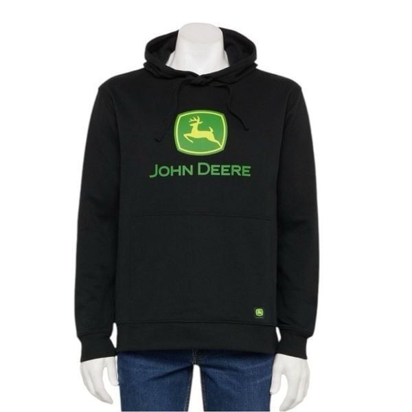 John Deere Core Graphic Logo Hoodie Black- Size XL