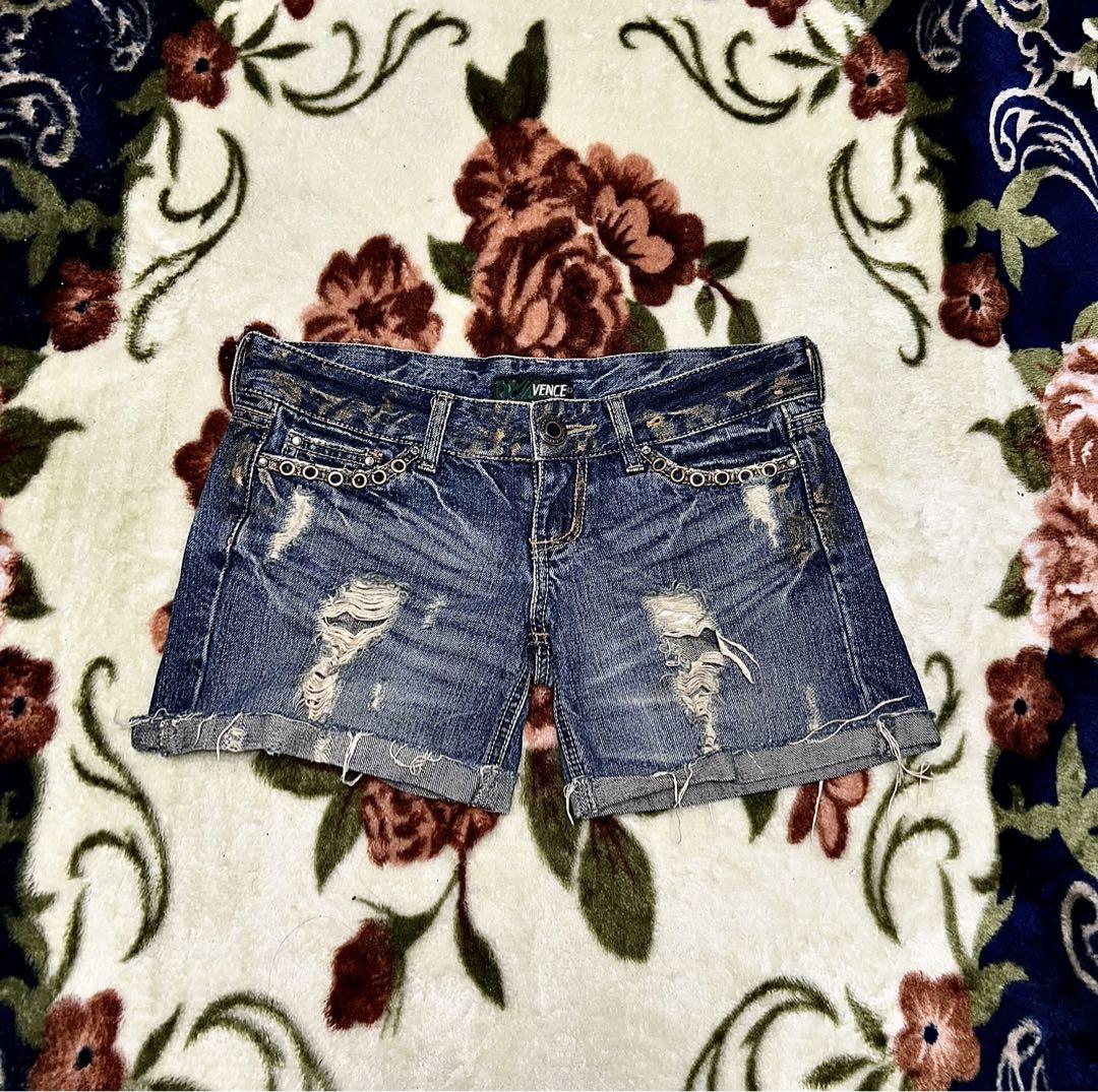 グランドセール Y2K Heisei Grunge Pants Short Denim Gimmick パンツ