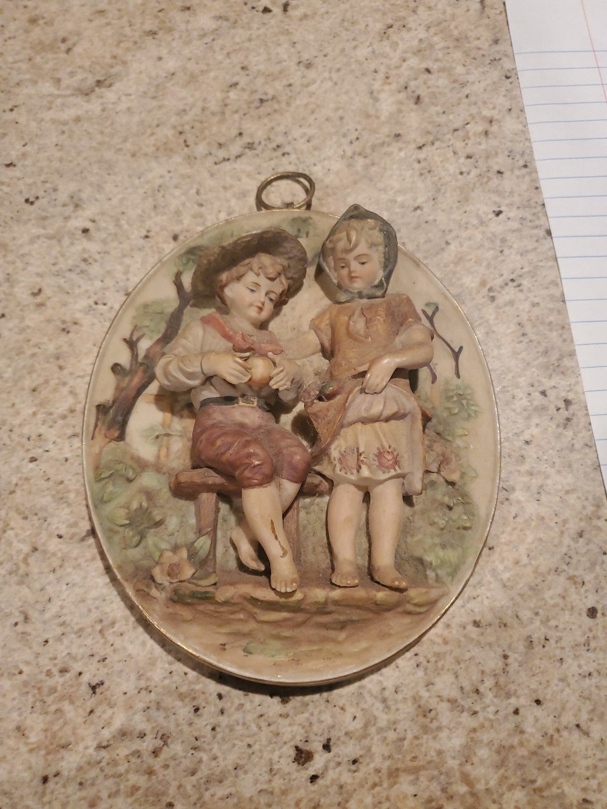 Vintage German Wall Plaque