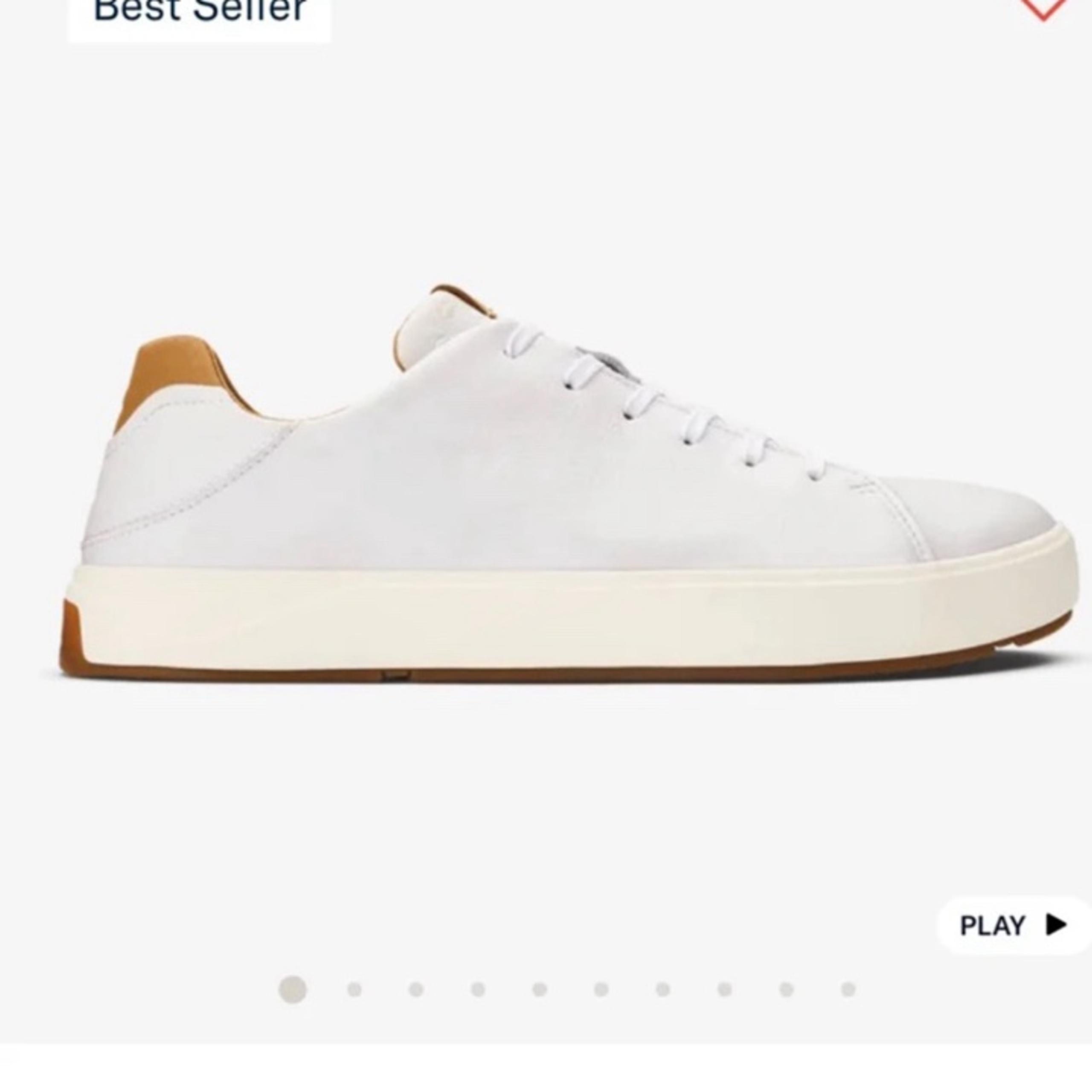 Olukai Lae‘ahi Lī ‘Ili Men’s Waterproof Leather Sneakers size 13