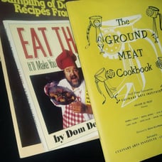 5 VINTAGE COOK BOOKS