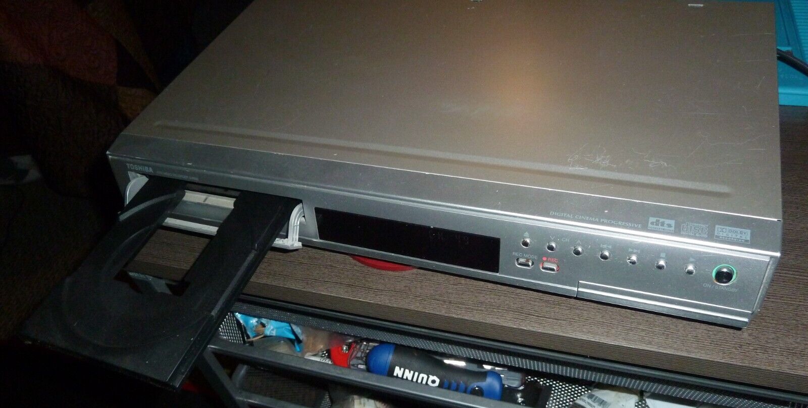 Toshiba D-RW2SU DVD Recorder DVD-R DVD-RW Player TESTED WORKS