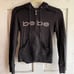 Vintage Y2K Black Bebe Rhinestone Bejeweled Tracksuit