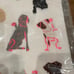NEW Anthropologie Puppy Love Dogs Kitchen Dish Towel NWT